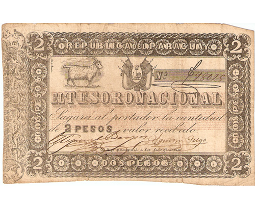 PRINCIPALES CARACTERÍSTICAS DE LOS BILLETES - AÑOS DE EMISIÓN: 1998 – 2002 – 2003 (FUENTE: BANCO CENTRAL DEL PARAGUAY)